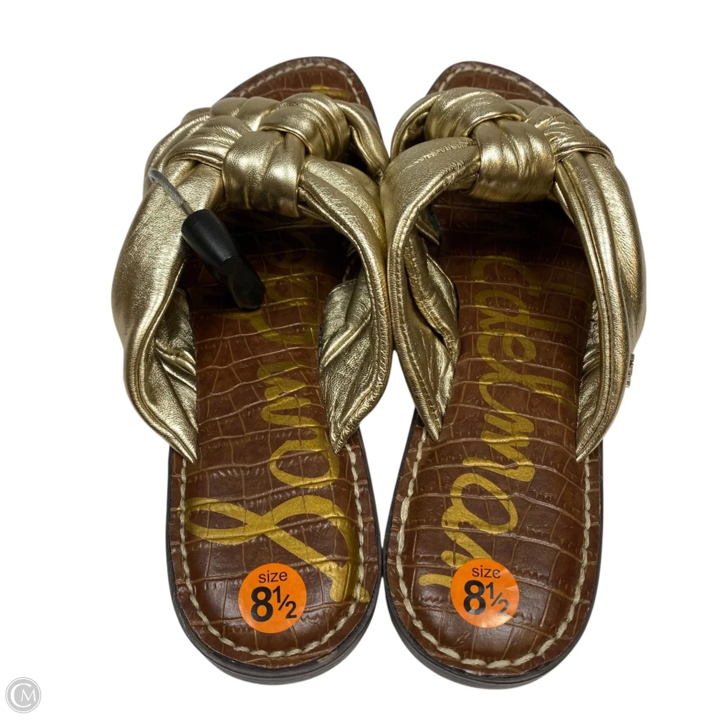 Sandals Flats By Sam Edelman In Gold, Size: 8.5