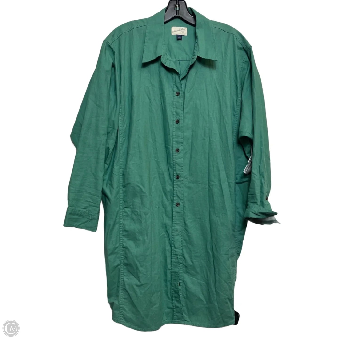 Dress Casual Short By Universal Thread In Green, Size: L