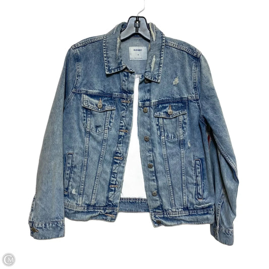 Jacket Denim By Old Navy In Blue Denim, Size: M