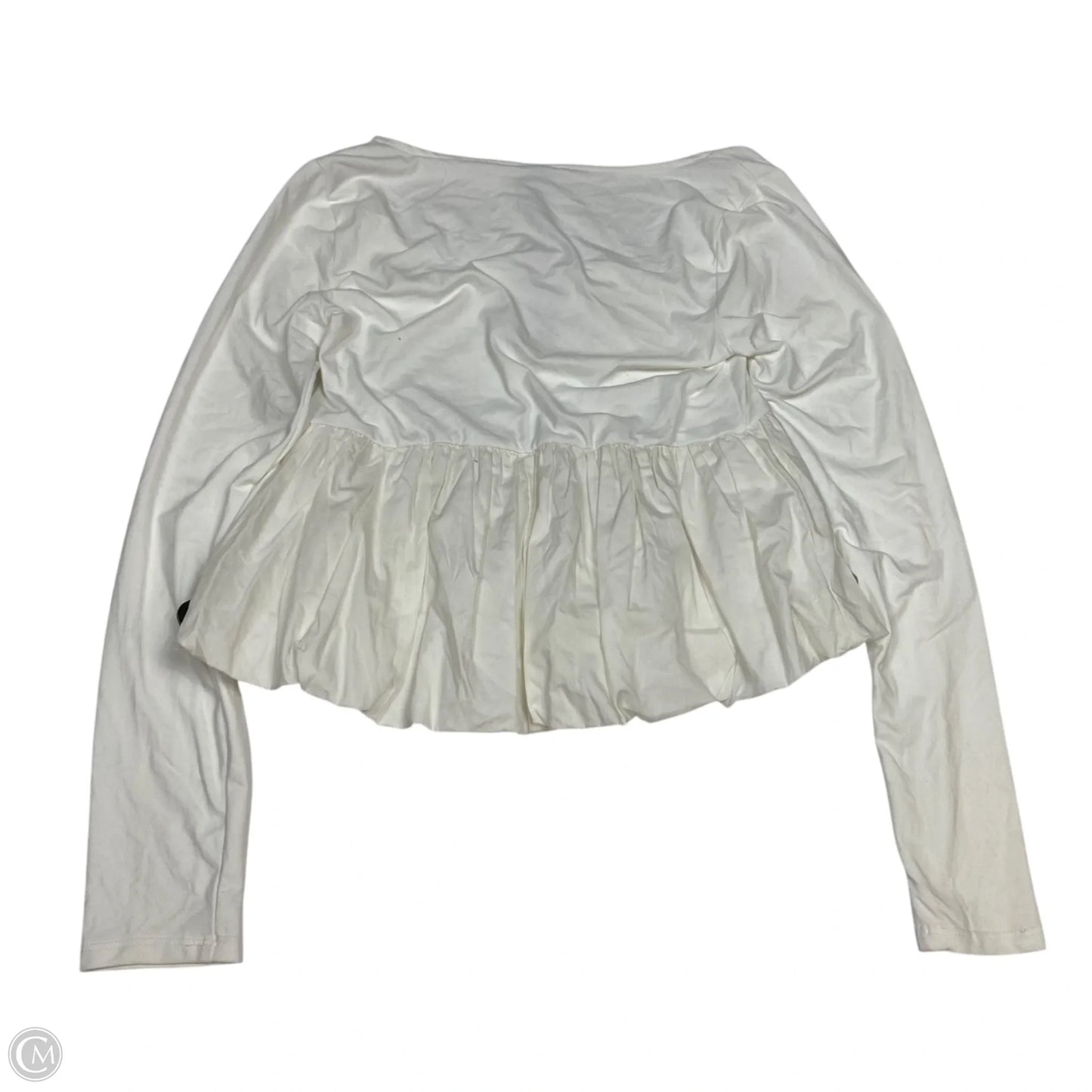 Top Long Sleeve By Wild Fable In White, Size: M