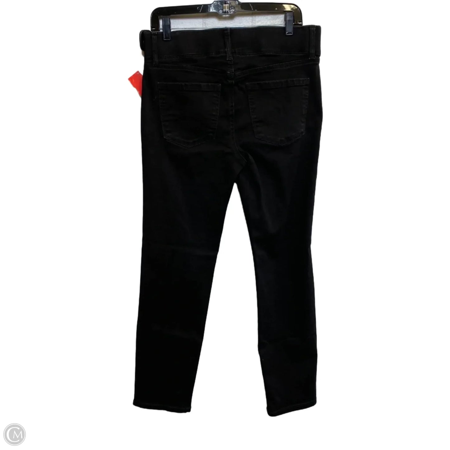 Jeans Straight By Nine West Apparel In Black Denim, Size: 10