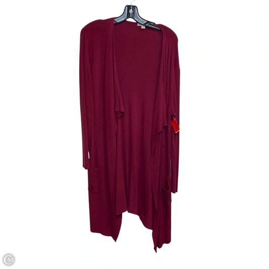 Cardigan By Cato In Red, Size: L