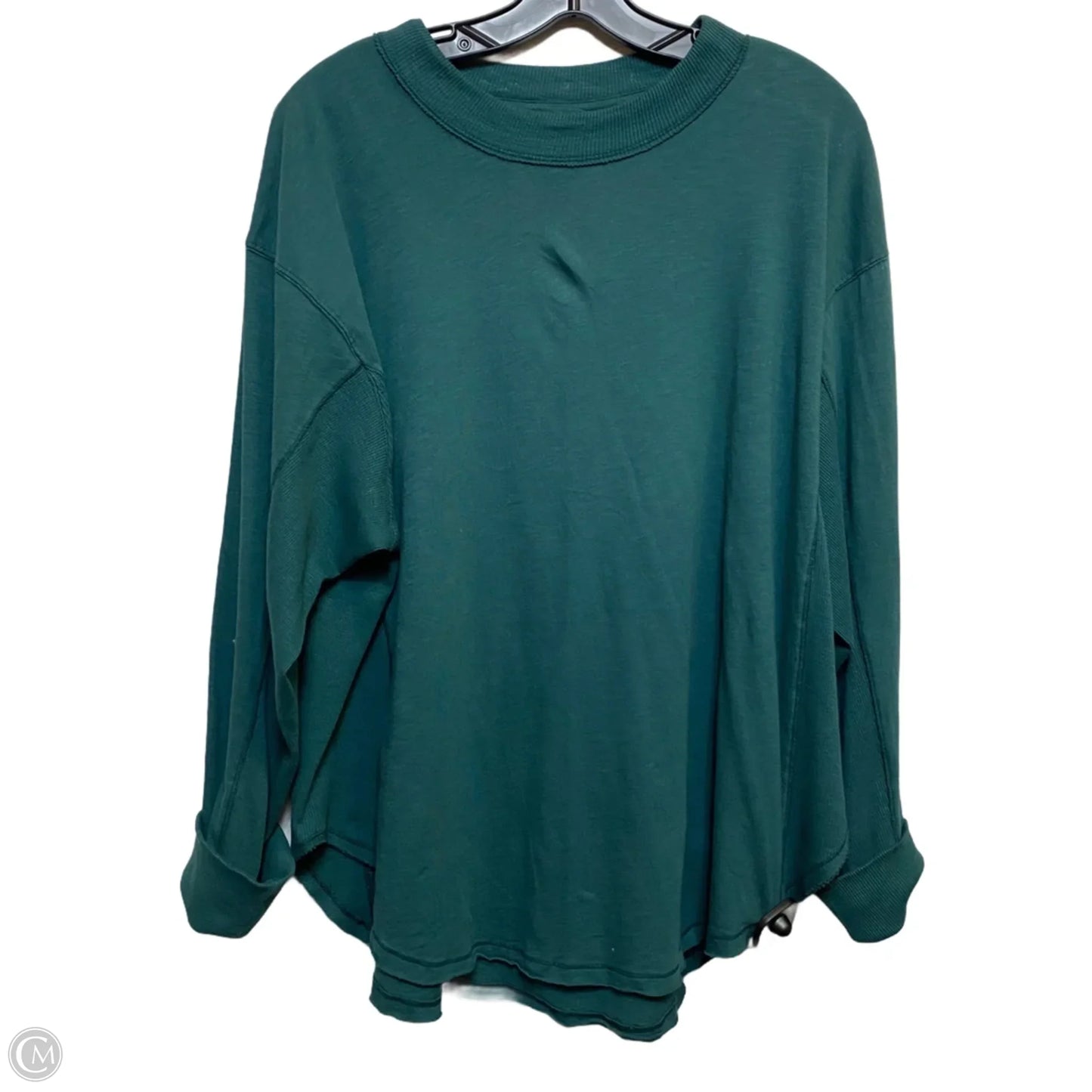 Top Long Sleeve By Aerie In Green, Size: M