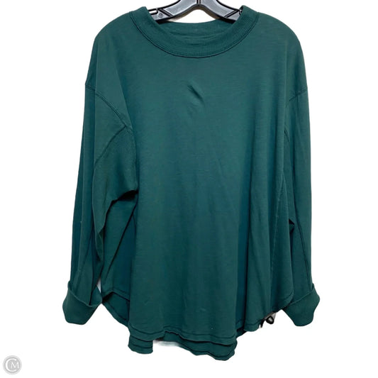 Top Long Sleeve By Aerie In Green, Size: M