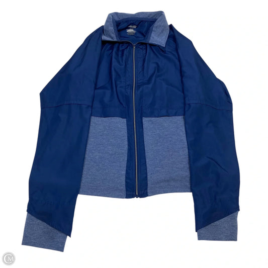 Athletic Jacket By Avia In Blue, Size: M