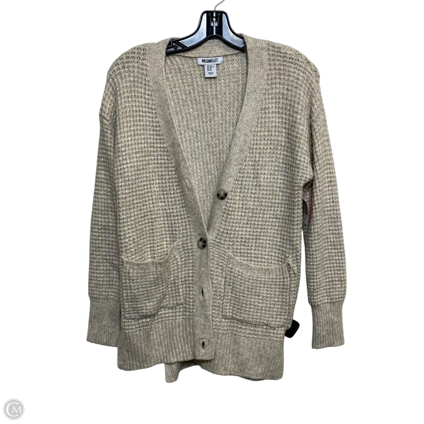 Sweater Cardigan By William Rast In Tan, Size: Xs