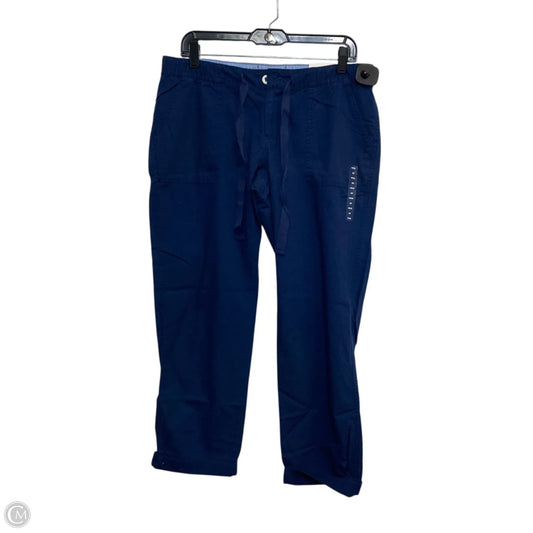 Pants Joggers By Lands End In Blue, Size: 10p