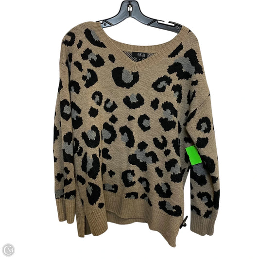 Sweater By Ana In Animal Print, Size: M