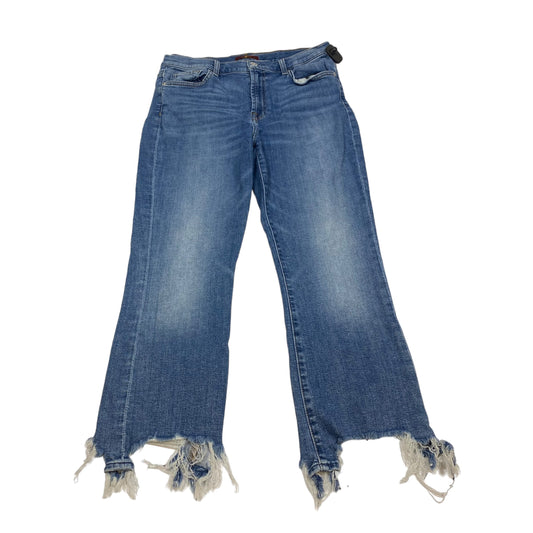 Blue Denim Jeans Designer 7 For All Mankind, Size 12