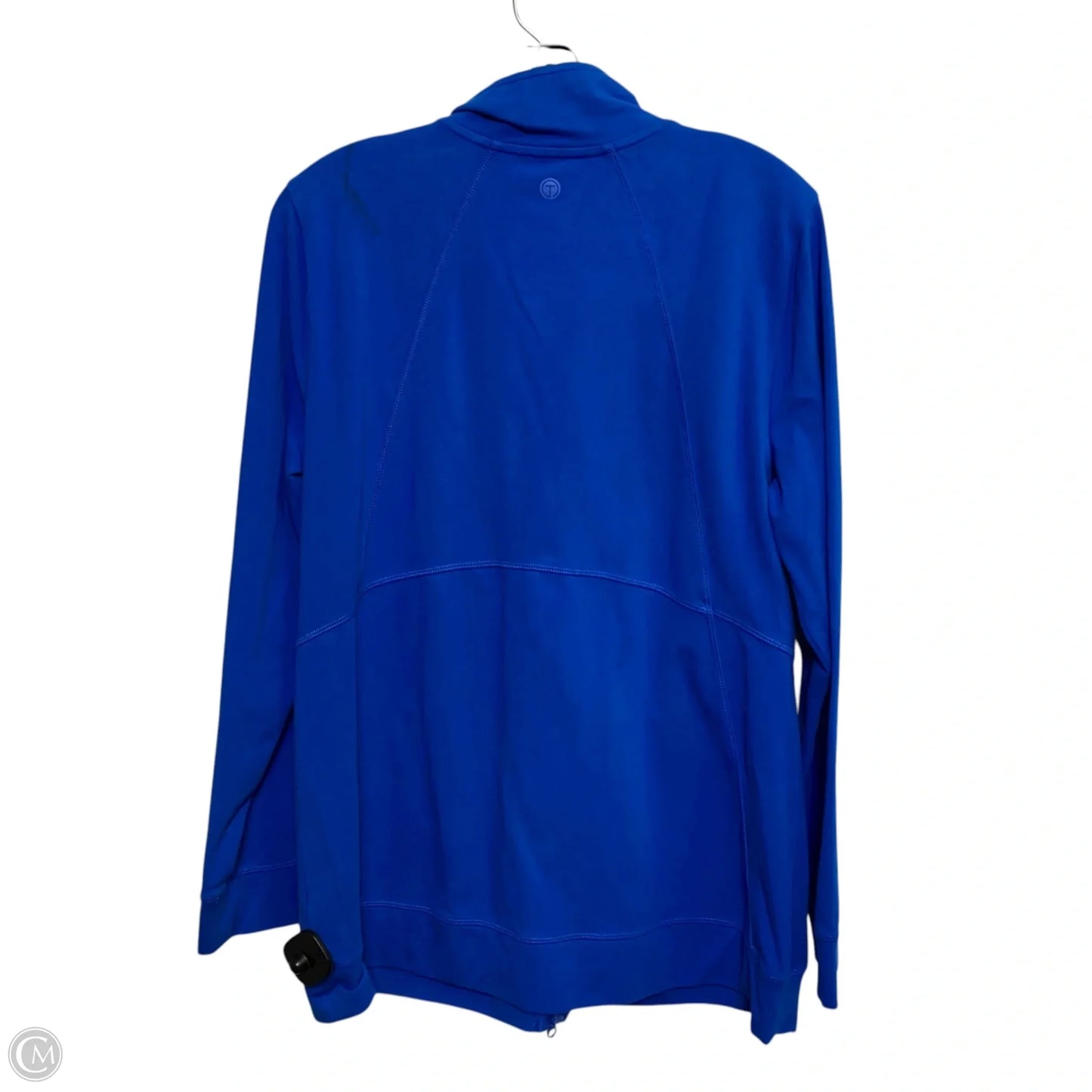 Athletic Jacket By Talbots In Blue, Size: L