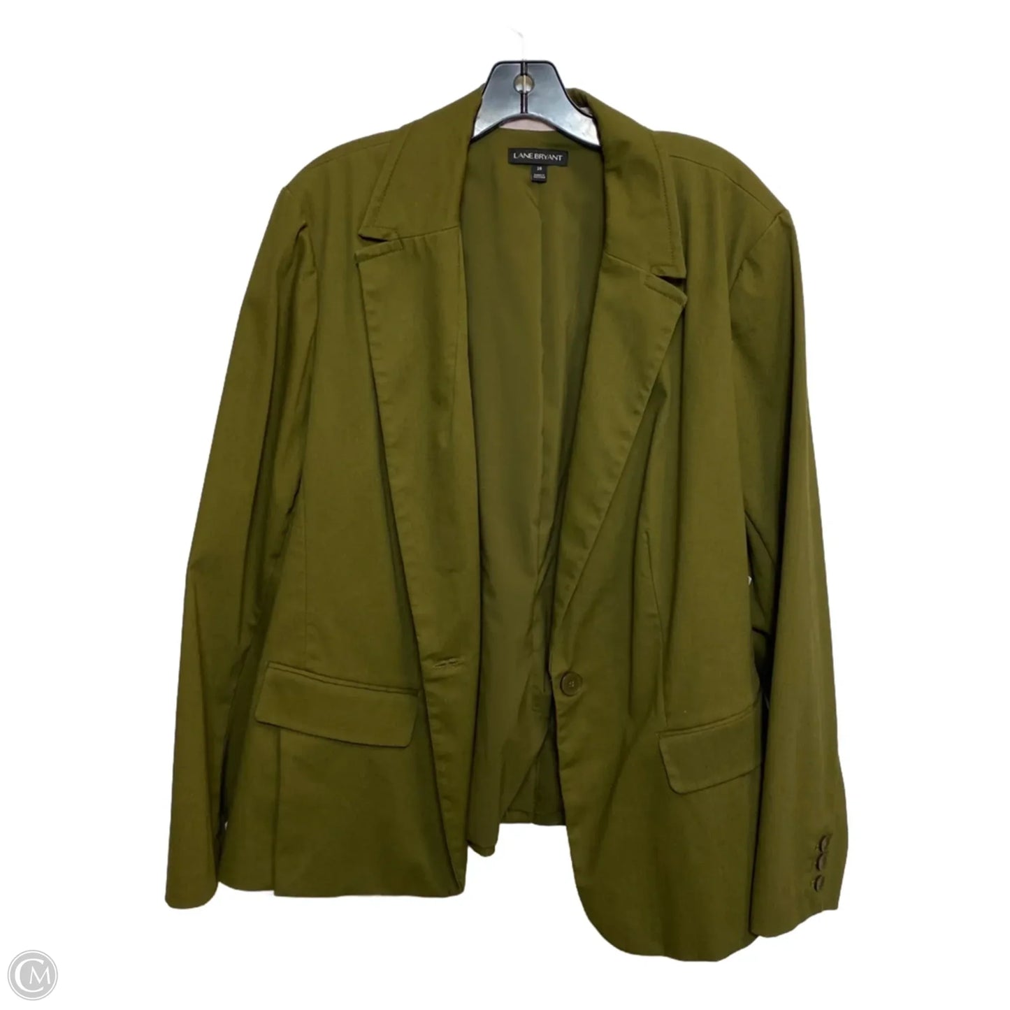 Blazer By Lane Bryant In Green, Size: 4x
