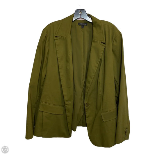 Blazer By Lane Bryant In Green, Size: 4x