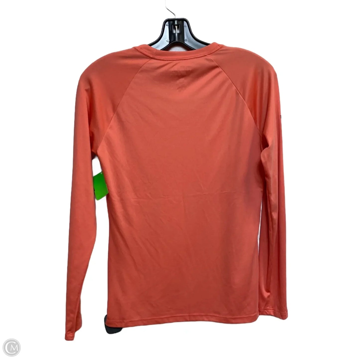 Athletic Top Long Sleeve Crewneck By Field & Stream In Orange, Size: S