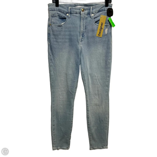 Jeans Designer By Good American In Blue Denim, Size: 12