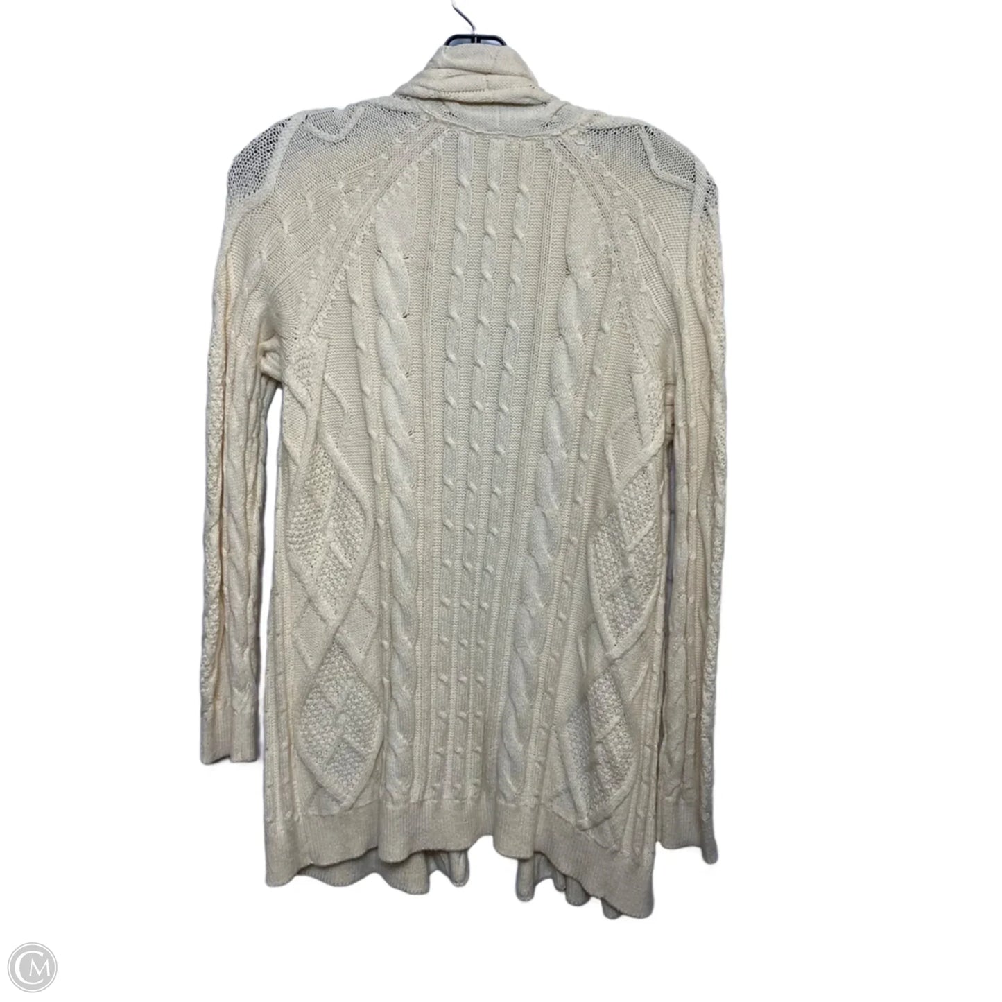 Sweater Cardigan By J. Jill In Cream, Size: Xs