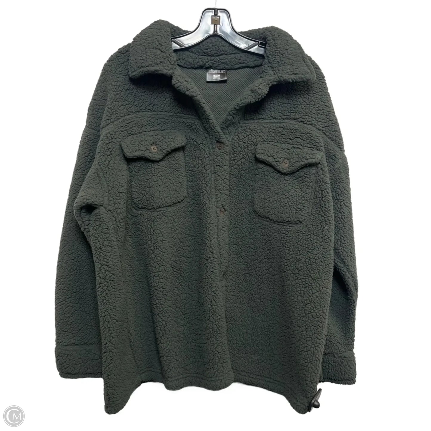 Jacket Shirt By 32 Degrees In Green, Size: M