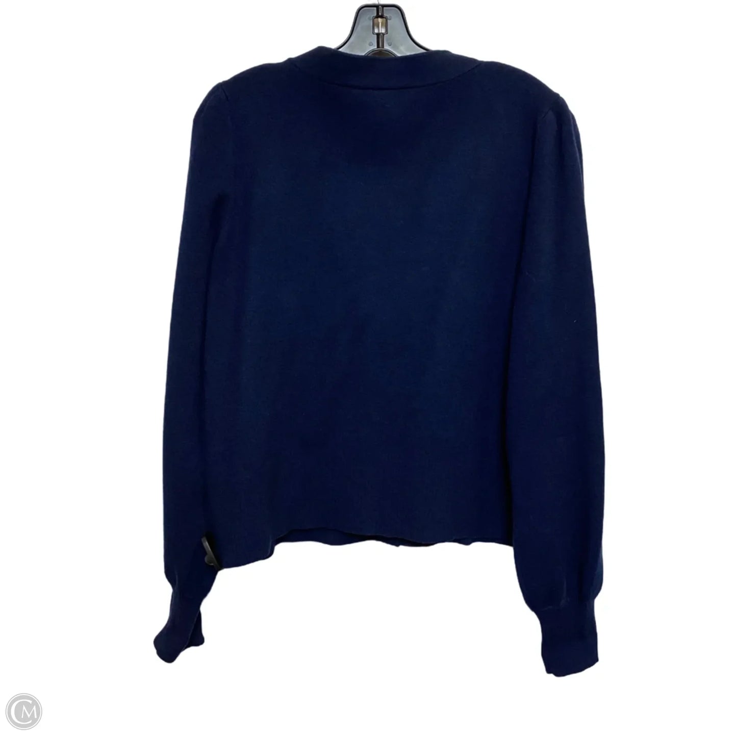 Sweater Cardigan By Crown And Ivy In Navy, Size: Xl