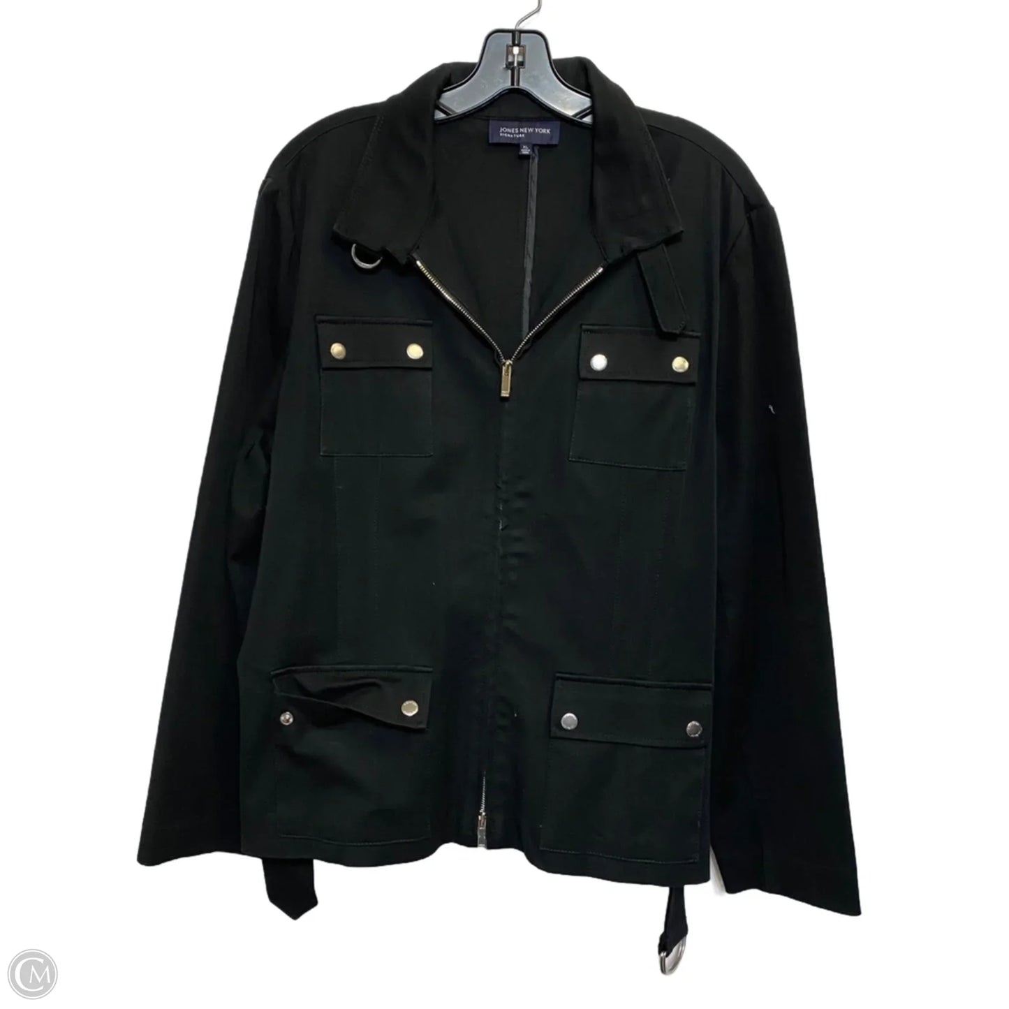 Jacket Utility By Jones New York In Black, Size: Xl