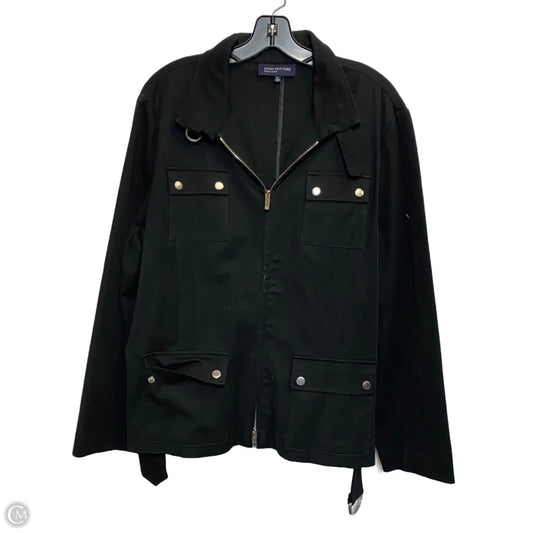 Jacket Utility By Jones New York In Black, Size: Xl