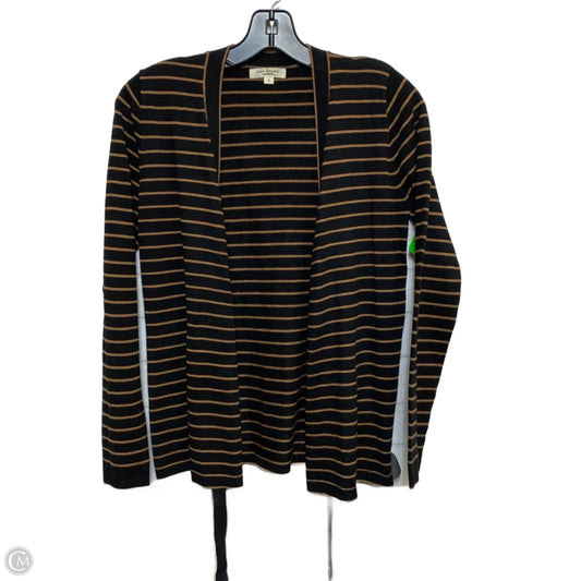 Cardigan By Max Studio In Black & Brown, Size: S