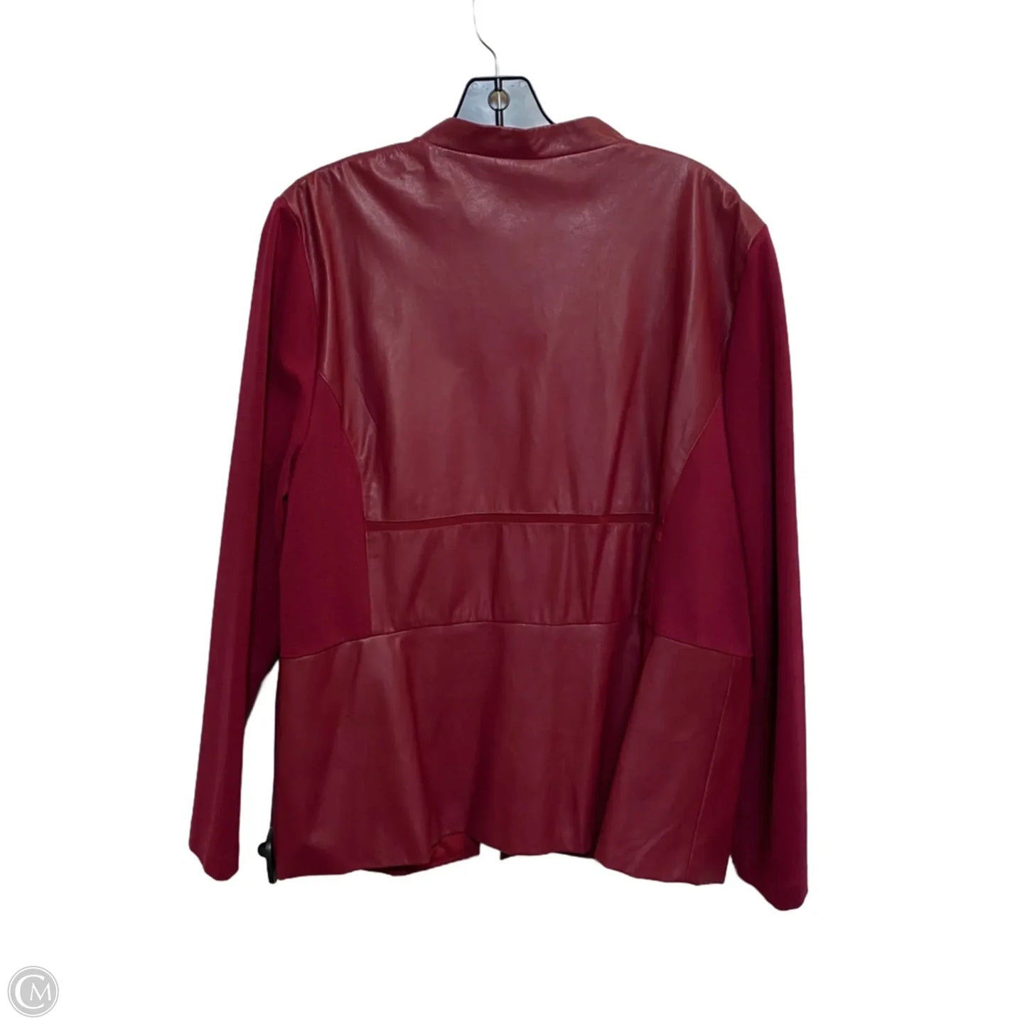 Jacket Other By Chicos In Red, Size: Xl