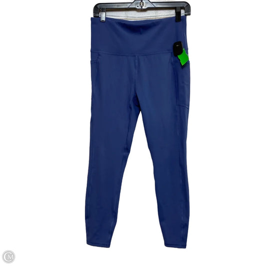 Athletic Leggings By Rbx In Blue, Size: L