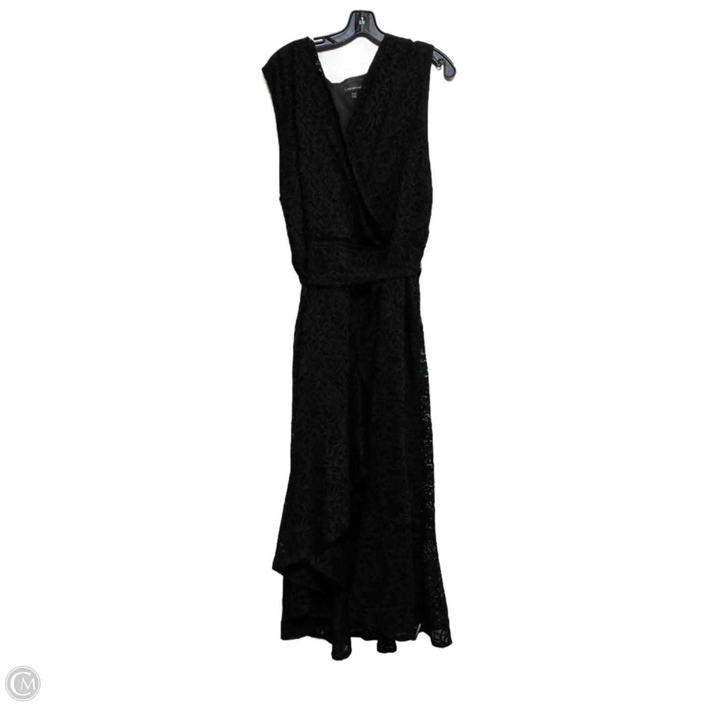 Dress Casual Midi By Lane Bryant In Black, Size: 4x