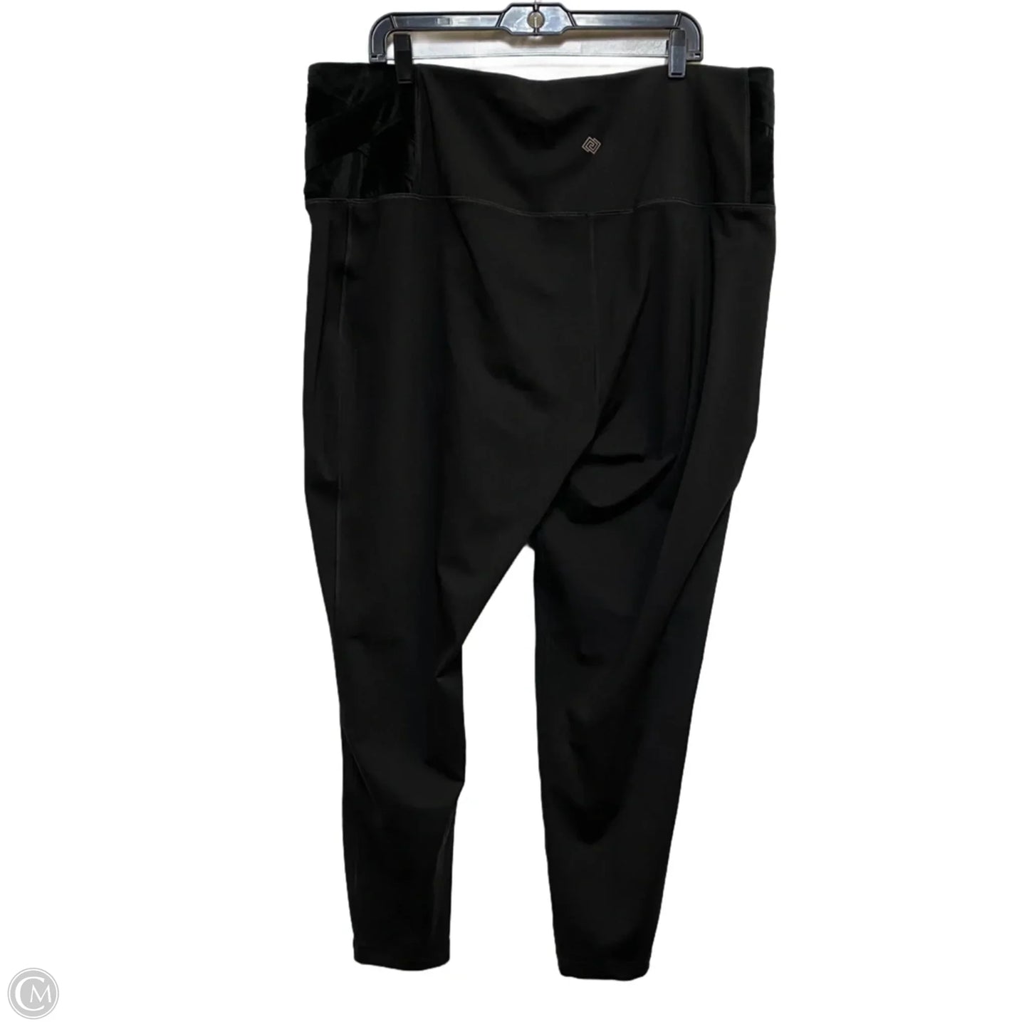 Athletic Leggings By Zelos In Black, Size: 4x