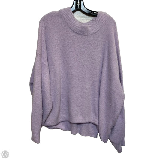 Sweater By Calia In Purple, Size: Xxl