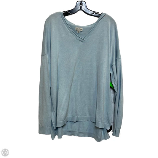 Sweater By Wonderly In Blue, Size: Xl
