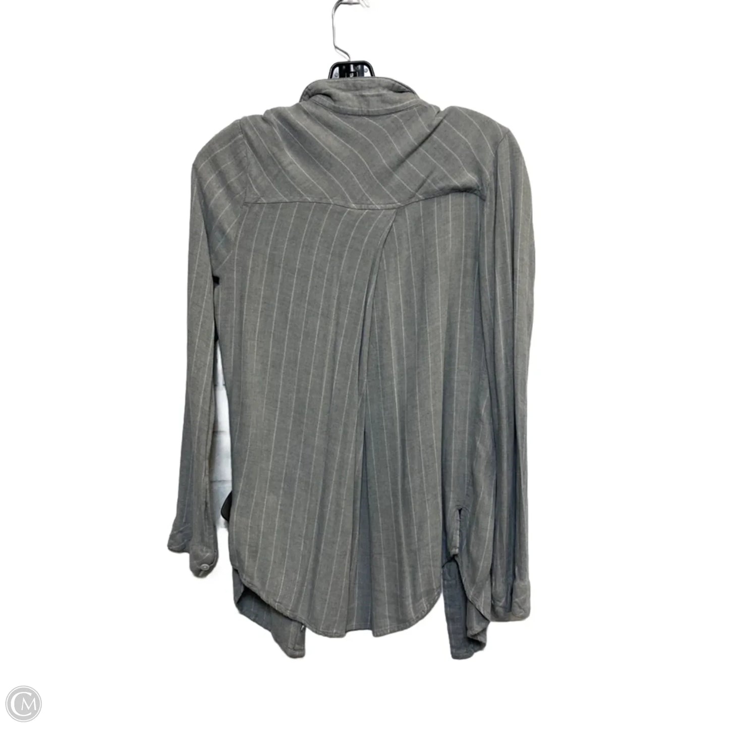 Top Long Sleeve By Altard State In Grey, Size: S