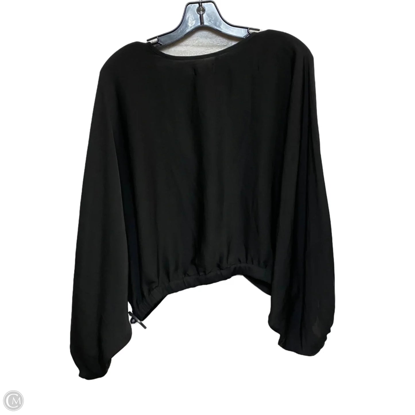 Top Long Sleeve By Silence And Noise In Black, Size: M