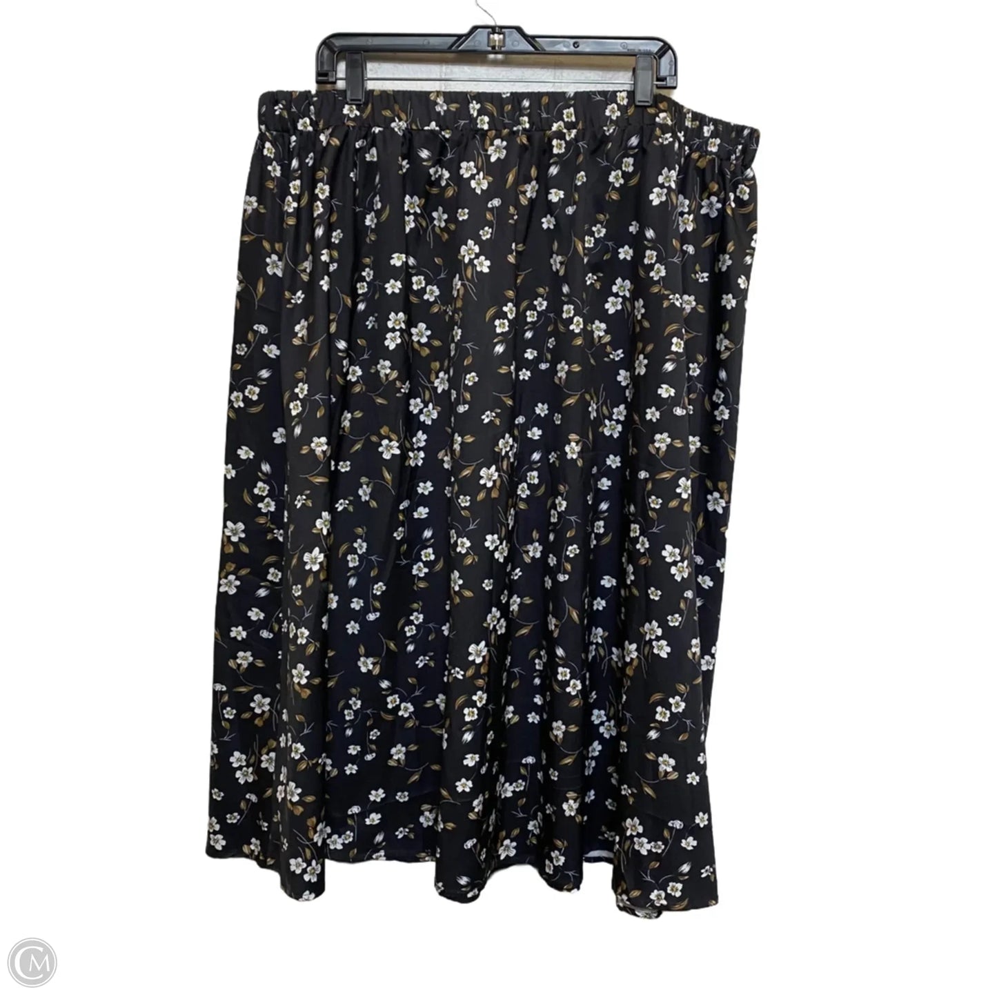 Skirt Midi By Cmf In Black, Size: 4x