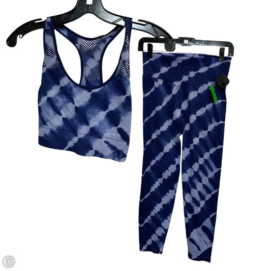 Athletic Pants 2pc By Pink In Blue, Size: M