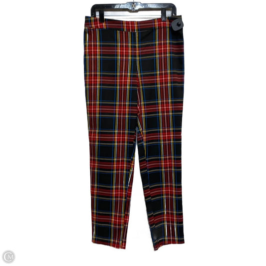 Pants Other By Chaps In Black & Red, Size: L
