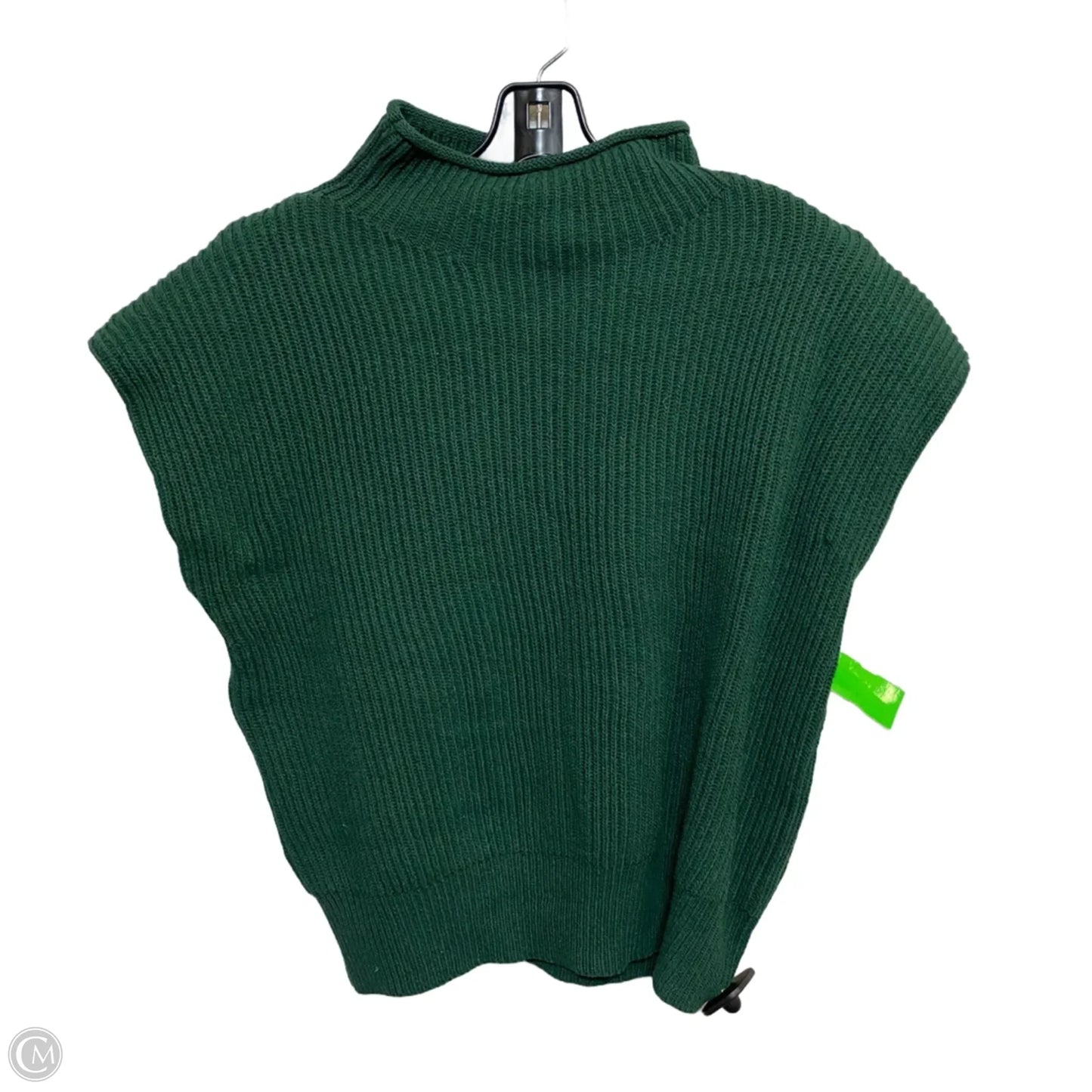 Sweater Short Sleeve By Le Lis In Green, Size: M