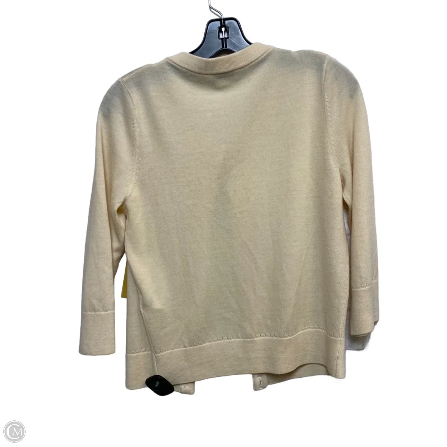 Cardigan Designer By Kate Spade In Tan, Size: S