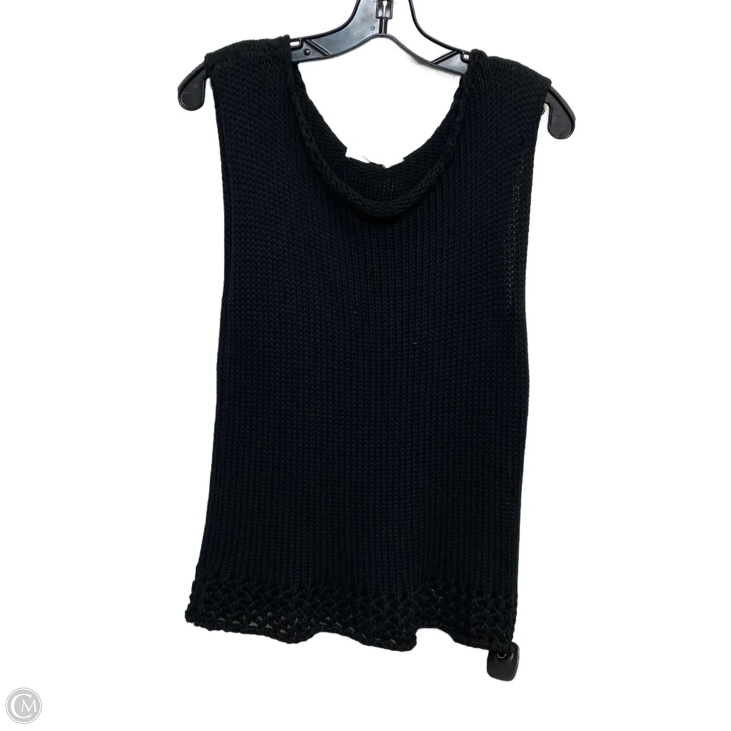 Top Sleeveless By Mustard Seed In Black, Size: M