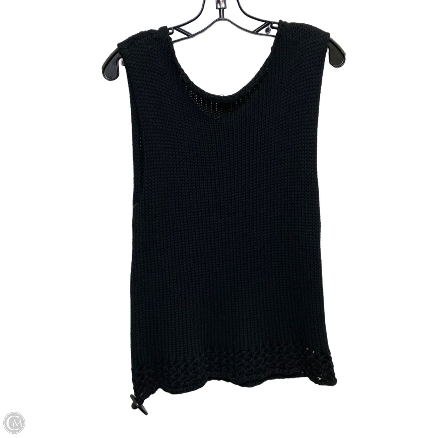 Top Sleeveless By Mustard Seed In Black, Size: M