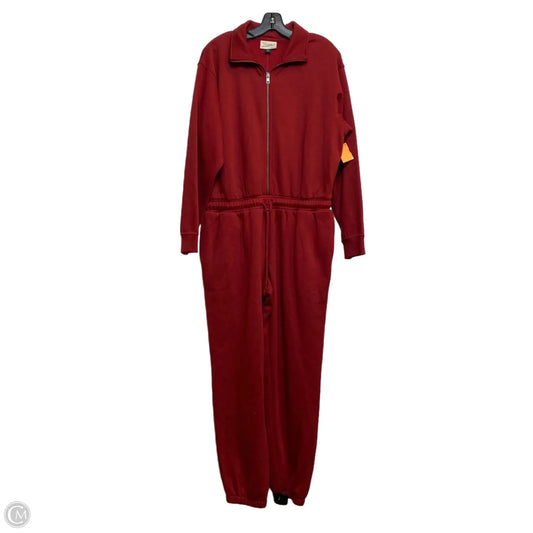 Jumpsuit By Universal Thread In Red, Size: M