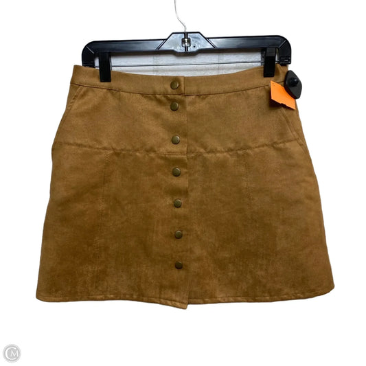 Skirt Mini & Short By All About Eve In Brown, Size: S