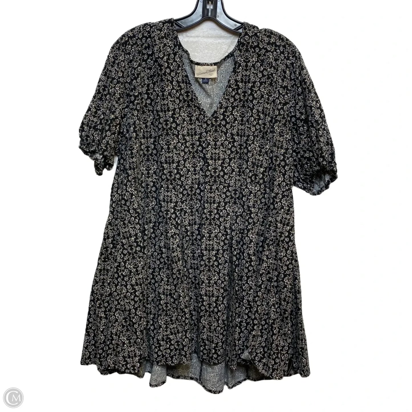 Dress Casual Short By Universal Thread In Black & Cream, Size: Xl