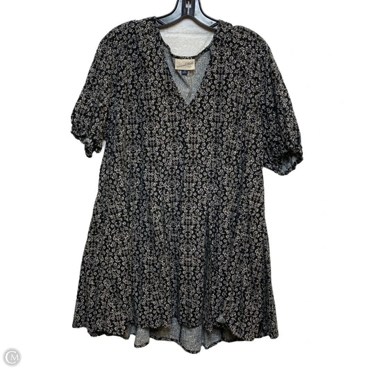Dress Casual Short By Universal Thread In Black & Cream, Size: Xl