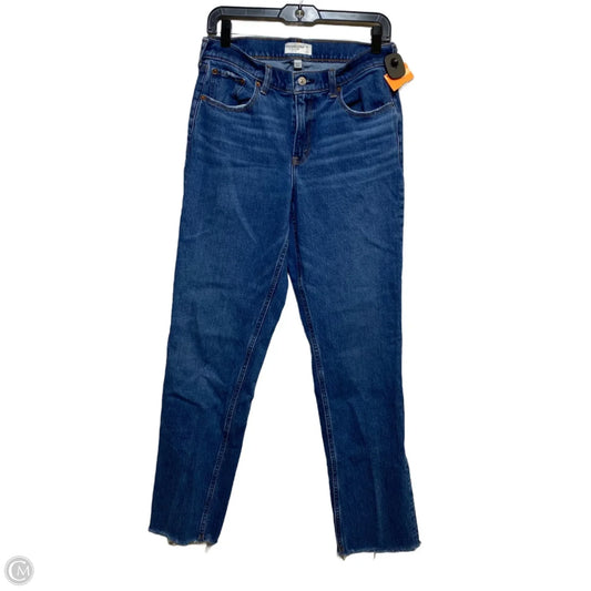 Jeans Straight By Abercrombie And Fitch In Blue Denim, Size: 6l