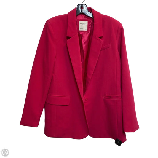 Blazer By Abercrombie And Fitch In Pink, Size: L