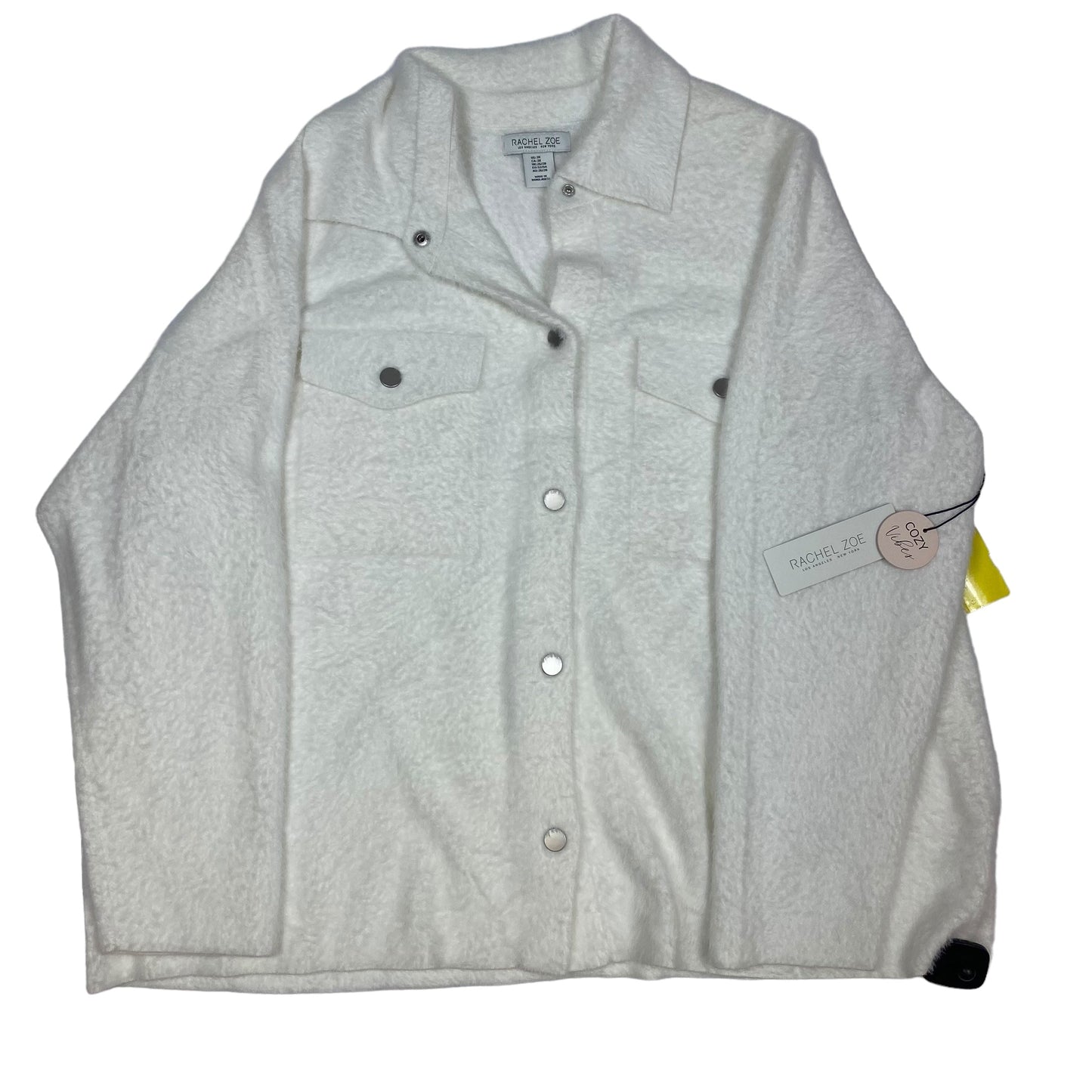 Cream Jacket Shirt Rachel Zoe, Size 3x