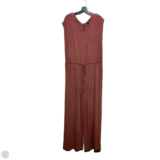 Jumpsuit By Cable And Gauge In Red, Size: Xl