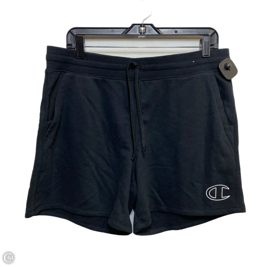 Athletic Shorts By Champion In Black, Size: L