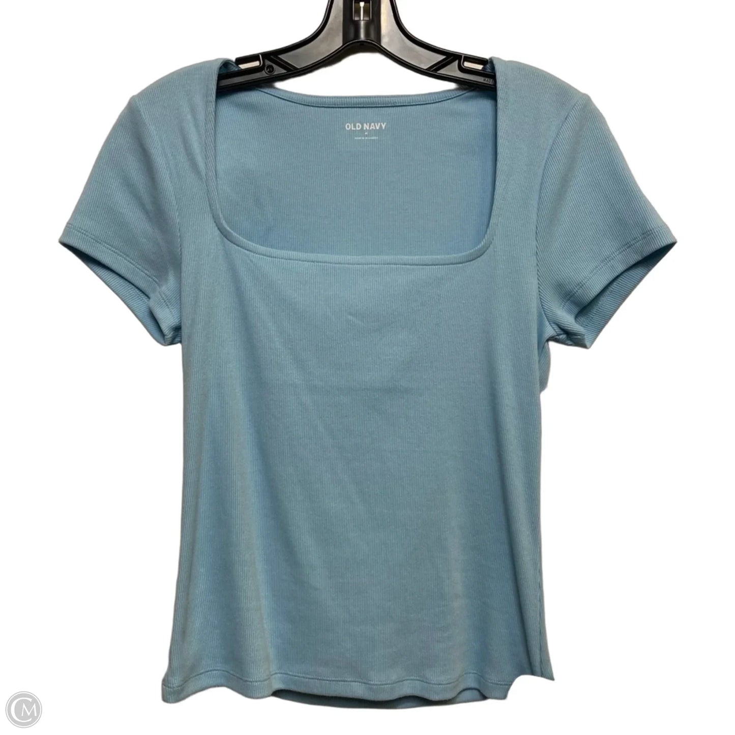 Top Short Sleeve Basic By Old Navy In Blue, Size: M