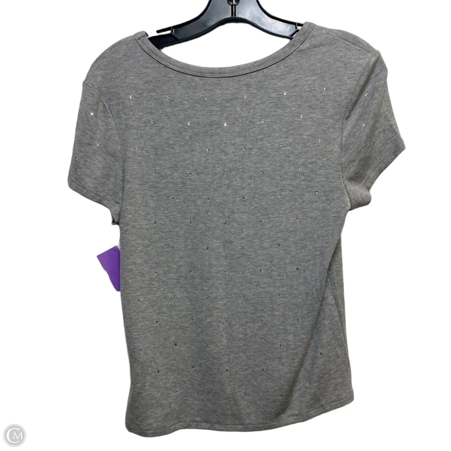 Top Short Sleeve By Joie In Grey, Size: M